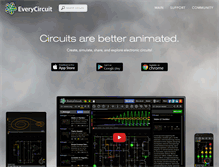 Tablet Screenshot of everycircuit.com